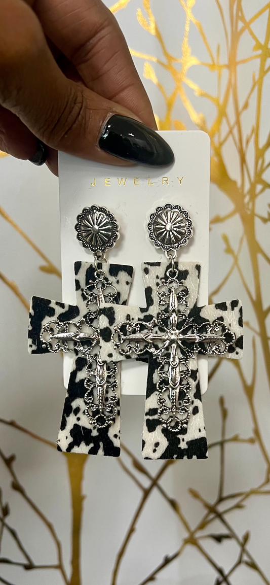 My Cross Earrings