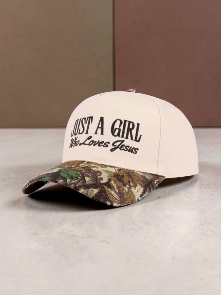 Just A Girl Who Loves Jesus Cap (7 colors)