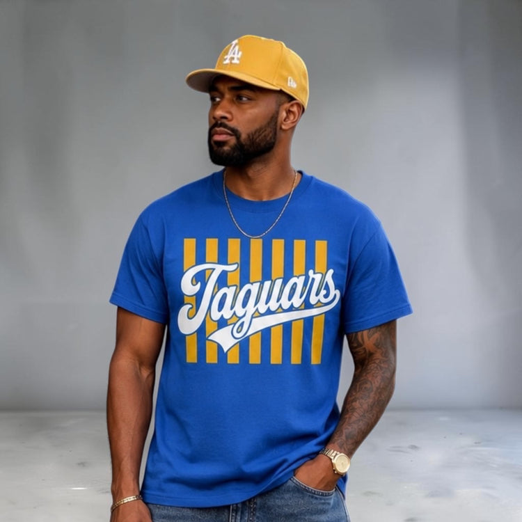 Jaguars Tee Shirt-Columbia Blue
