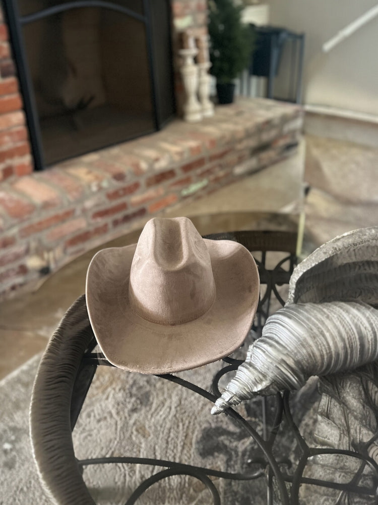 Western Hat-Plain Tan