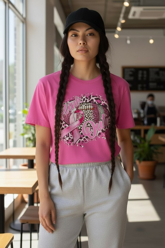 Pink Out Tee Shirt Reg/Plus