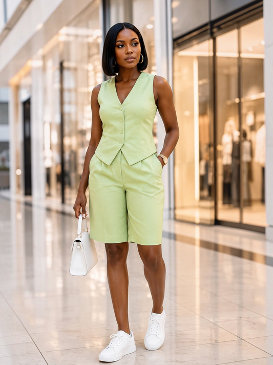 Lime Casual Set
