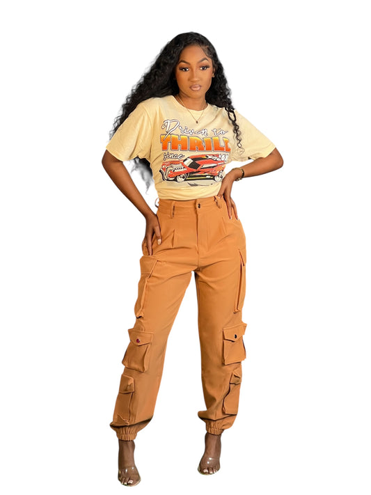 Driven To Thrill Graphic Tee Shirt