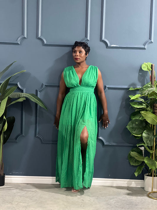 Mia Dress-Green