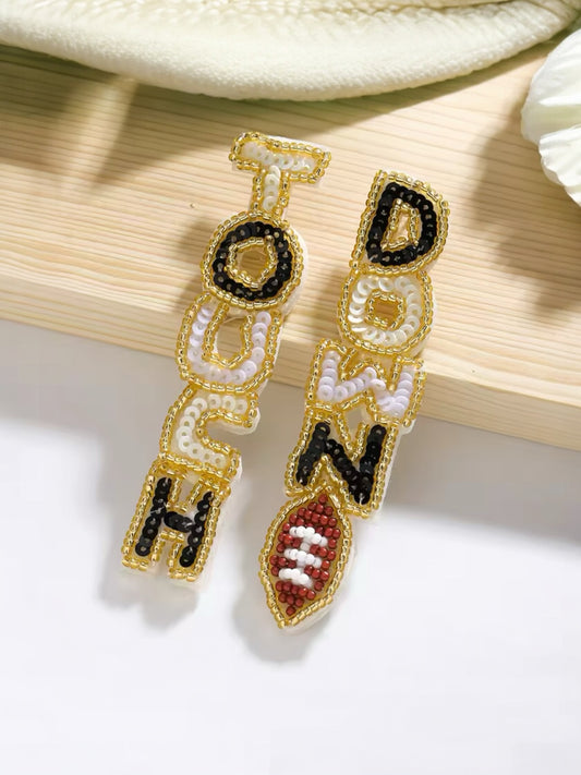 Custom Touch Down Earrings