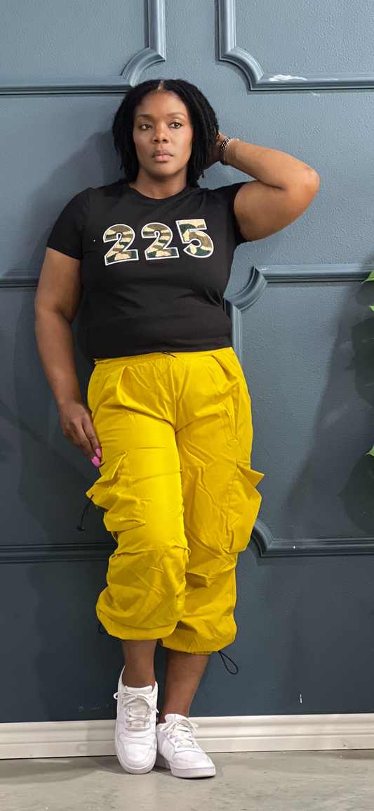 Parachute Jogger Pants-Ginger
