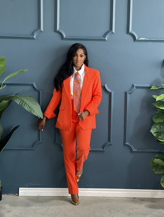 Branded Orange Business Set