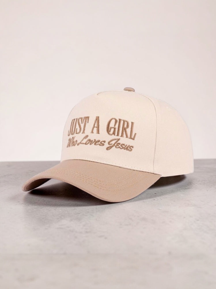 Just A Girl Who Loves Jesus Cap (7 colors)