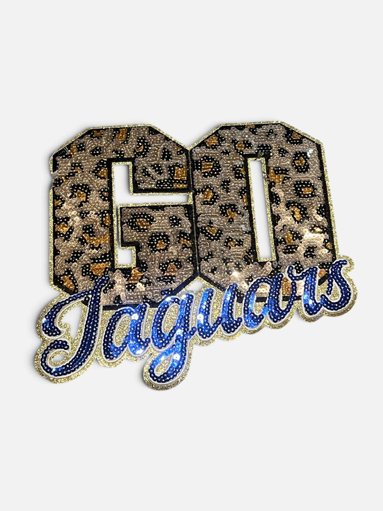 DIY Go Jaguars Sequin Patch Only