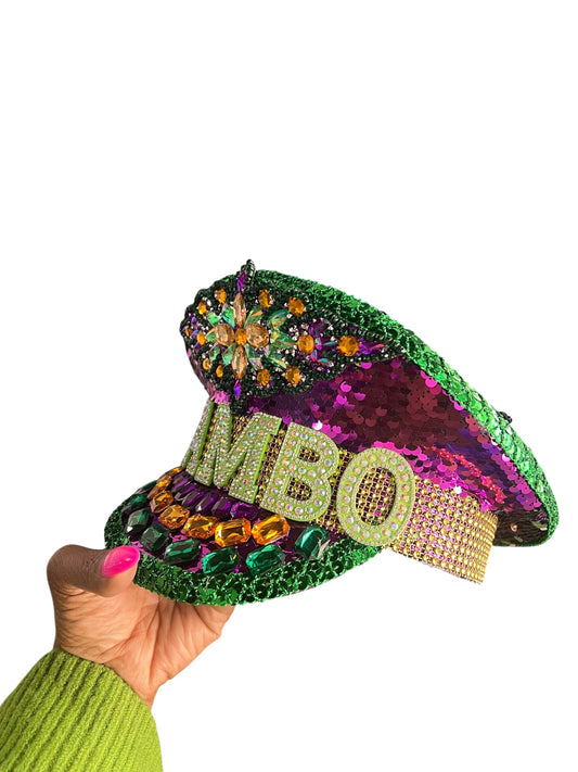 Mardi Gras Mambo Captain Hat (Online only)