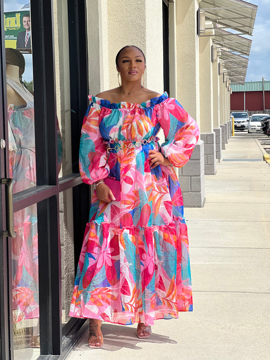 Fun Fashion Dress-Pink