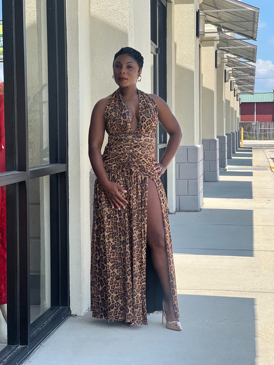 Leopard Language Dress