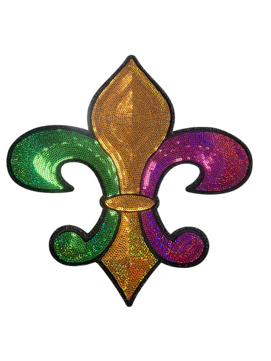 DIY Mardi Gras Sequin Patches Only (5 Styles)