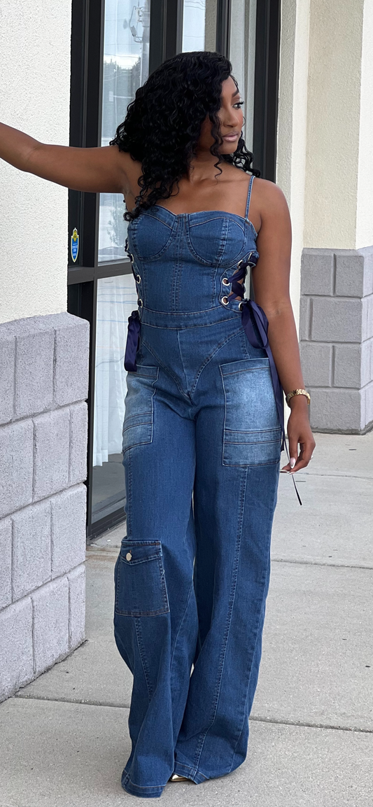 Denim Genie Jumpsuit