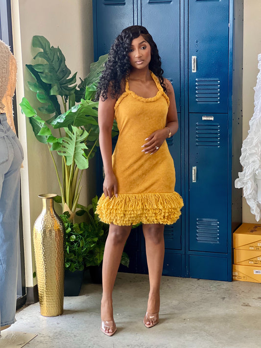 Mustard Daze Dress