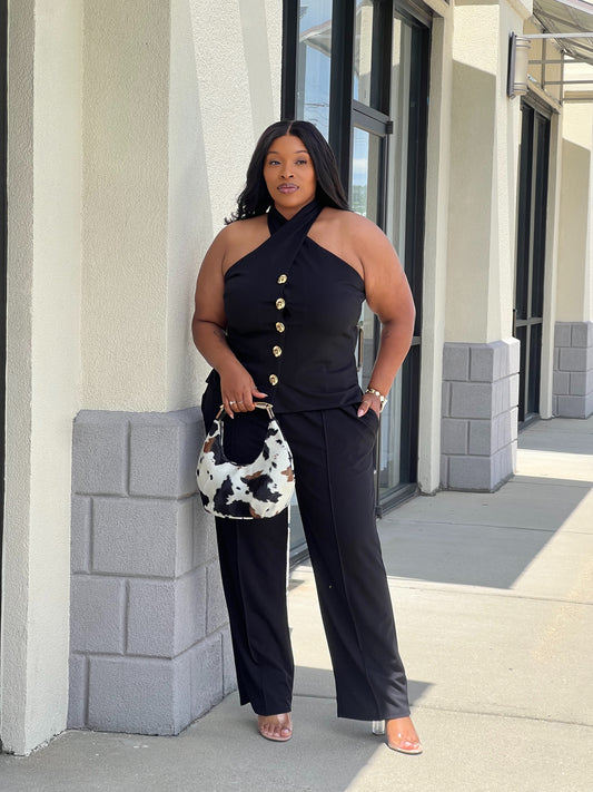 Cross My Heart Set Plus (Black)