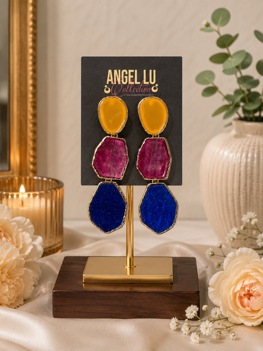 Crowned In Color Earrings Alc