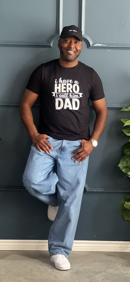 Father’s Day Collection Tee Shirt Reg/Plus-Hero Dad