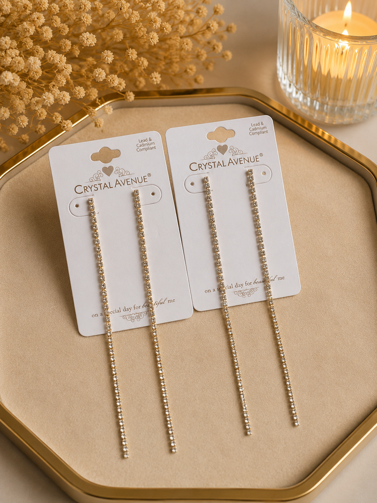 Crystal Earrings (2 colors)