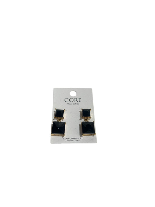 Dainty Black Earrings