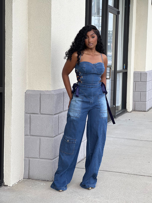 Denim Genie Jumpsuit