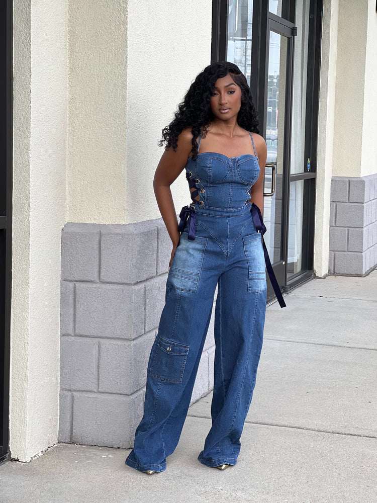Denim Genie Jumpsuit