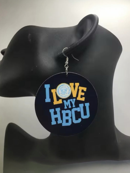 I Love My HBCU Earrings