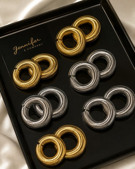 Viral Spiral Earrings Alc (2 colors)