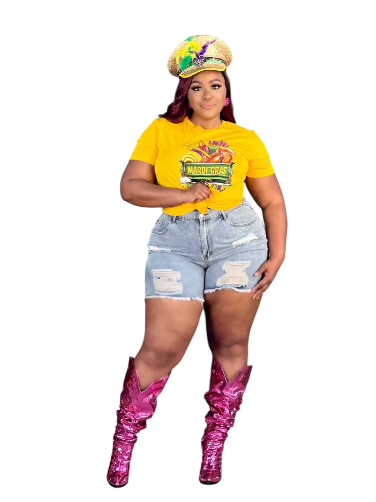 Mardi Gras Truck Load Tee Shirt