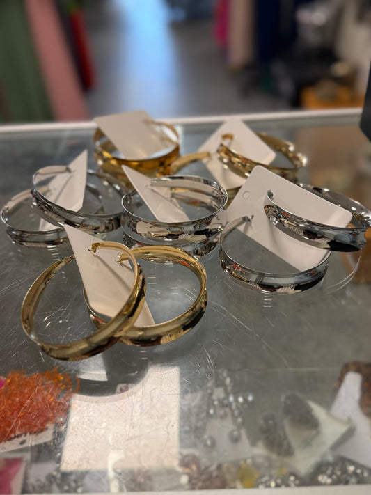 Large Hoop Earrings Alc (2 colors)