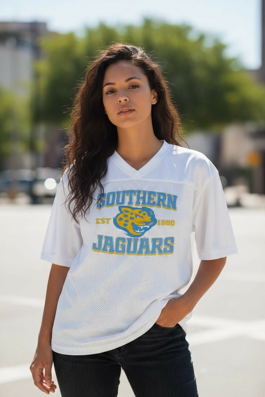 White SU Jersey Shirt Reg/Plus