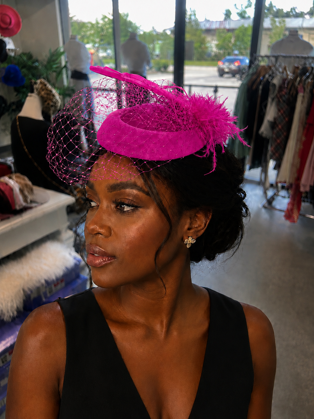 New Fascinator Hats (4 colors) – London's Fashion Boutique