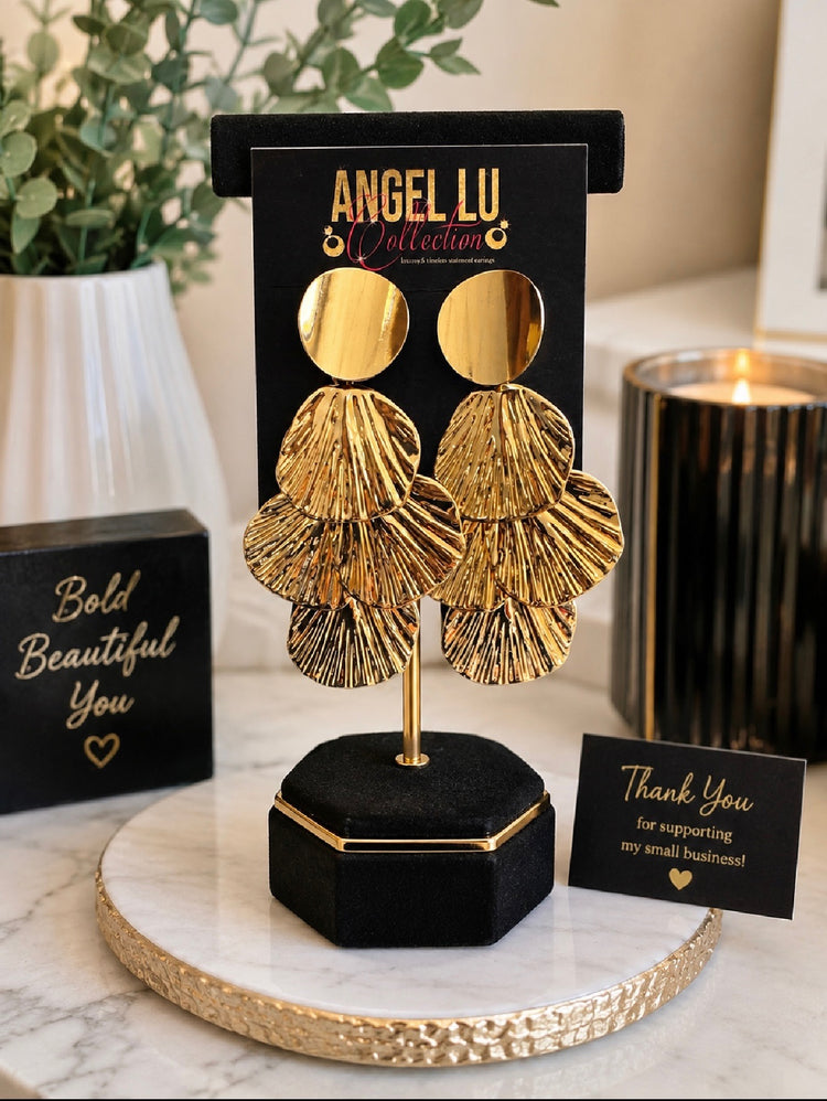 Dancing Drop Earrings Alc (2 colors)