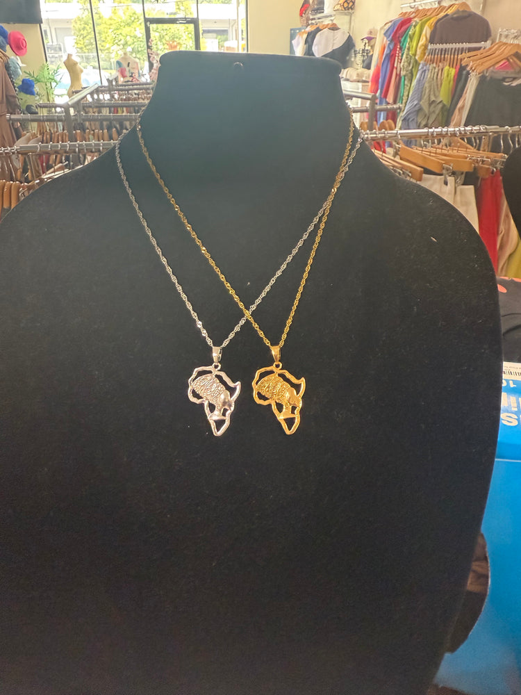 African Queen Necklace Alc (2 colors)