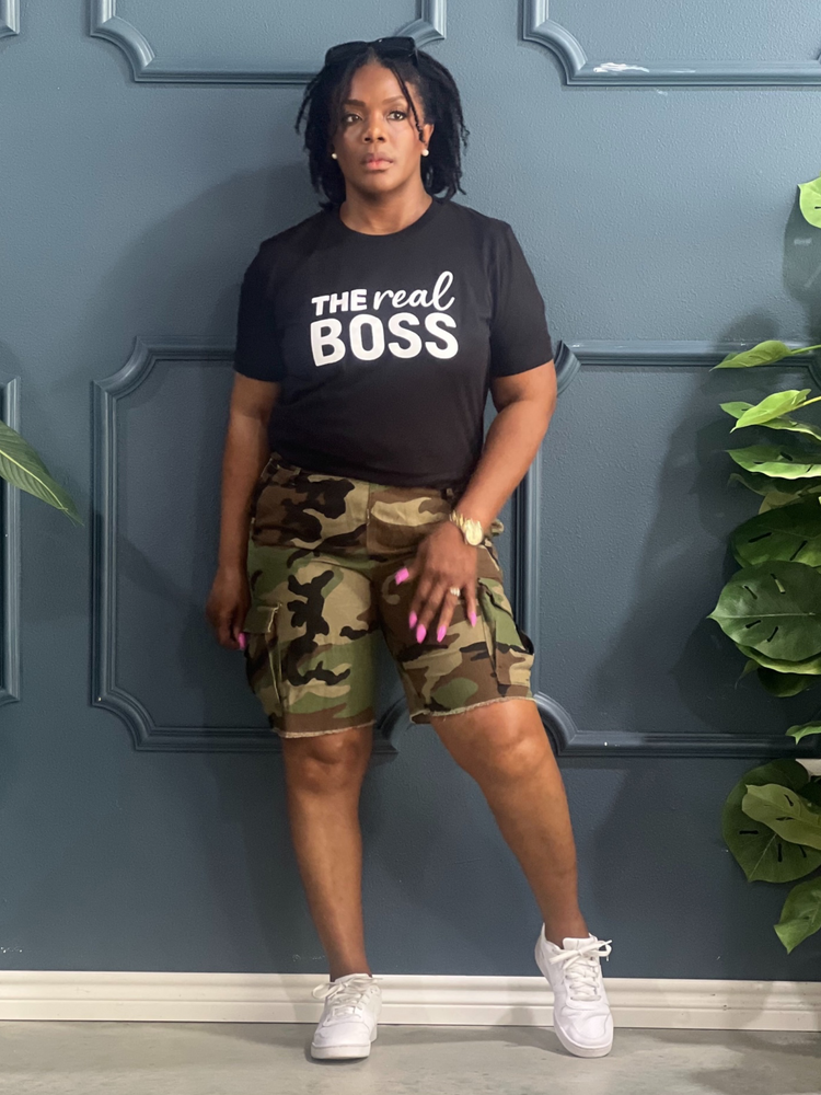 Camouflage Shorts Reg/Plus