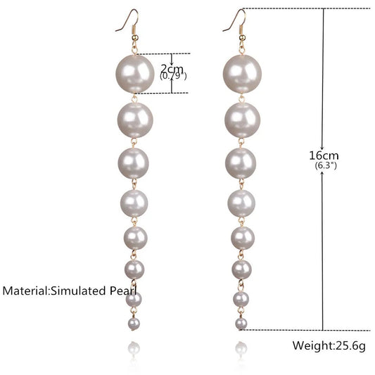 Pearl Chandelier Earrings
