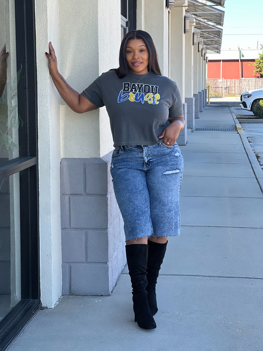 New Denim Jorts-Medium (shorts)