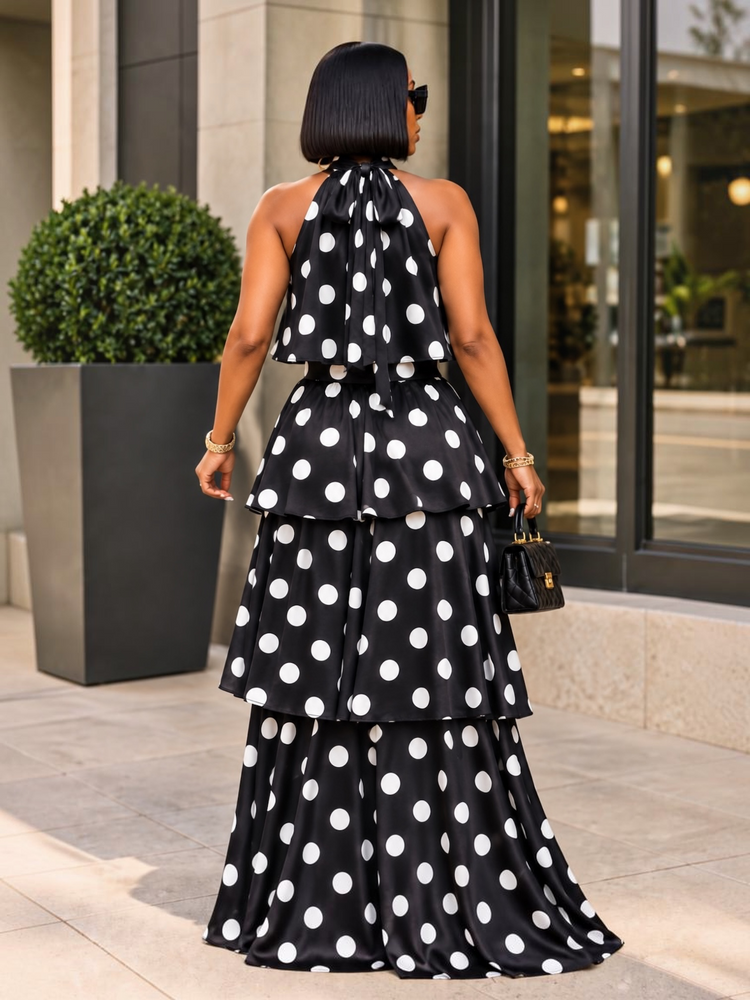 Polka Dot Daisy Set