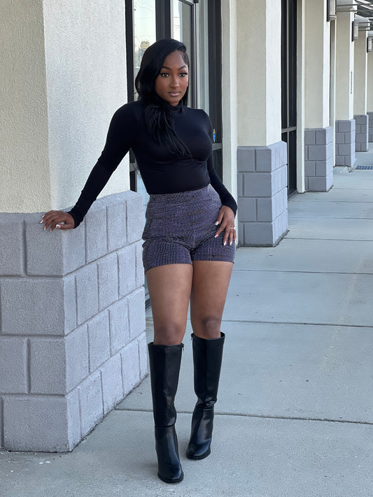 Elegant Stoned (studs) Shorts