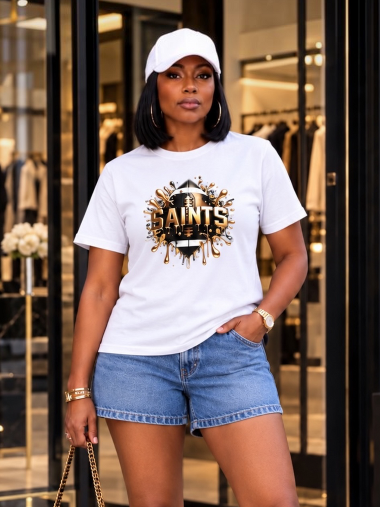 White Saints Tee Shirt