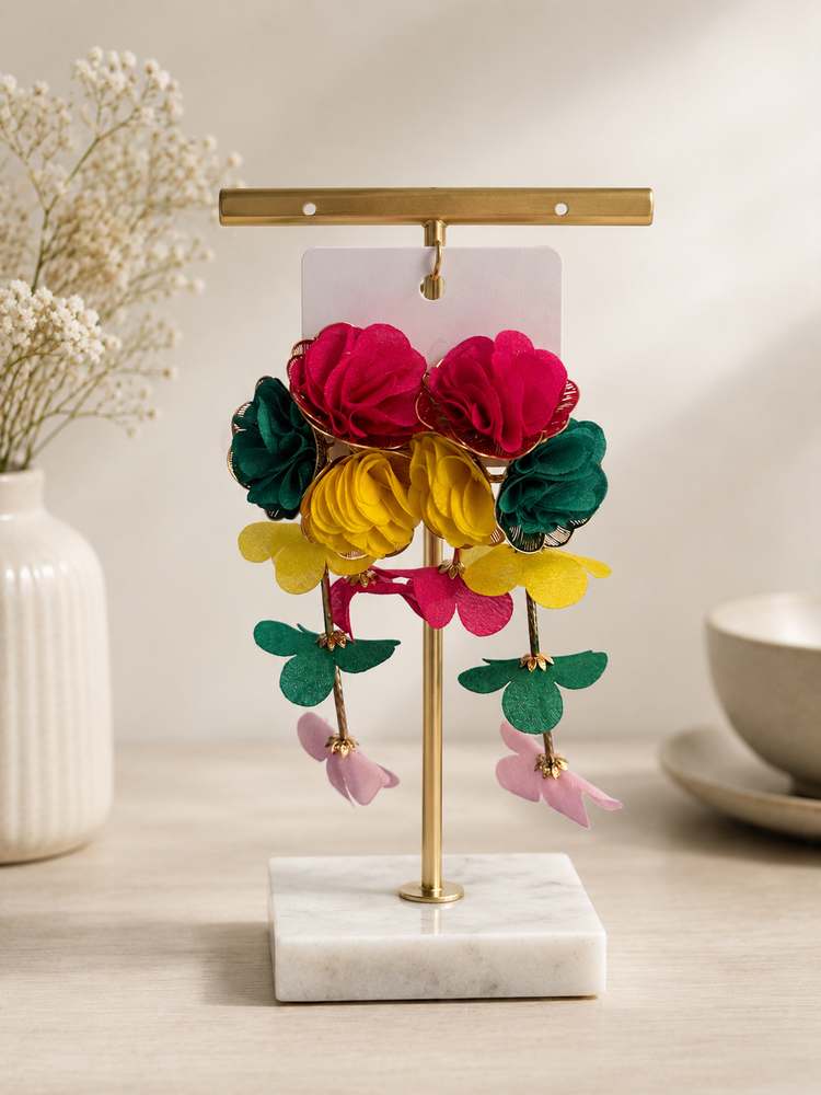 Tropical Bloom Earrings Alc