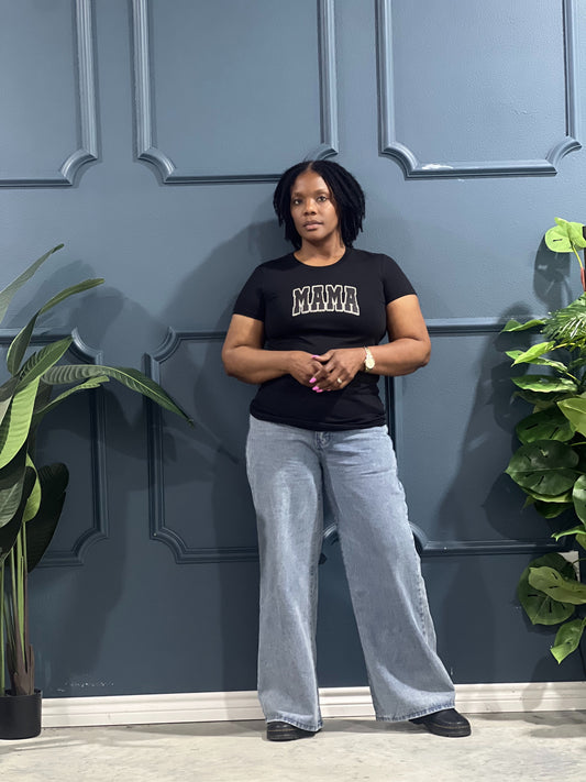 Mama Fitted Tee Shirt