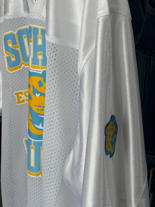 White SU Jersey Shirt Reg/Plus