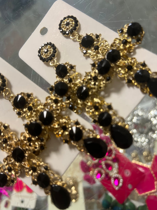 Elegant Cross Earrings