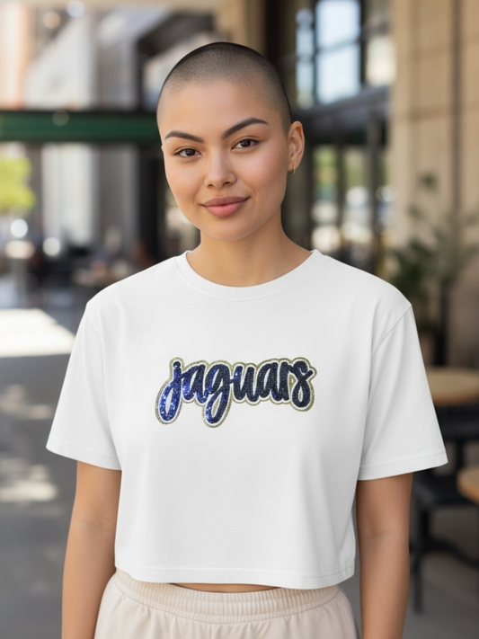 Jaguar Patch Crop Top