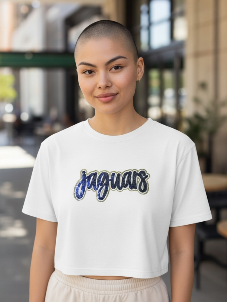 Jaguar Patch Crop Top