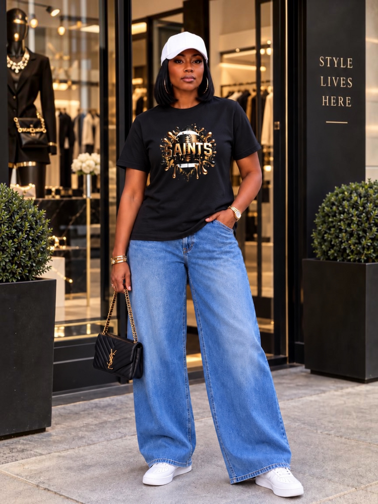 Black Saints Tee Shirt