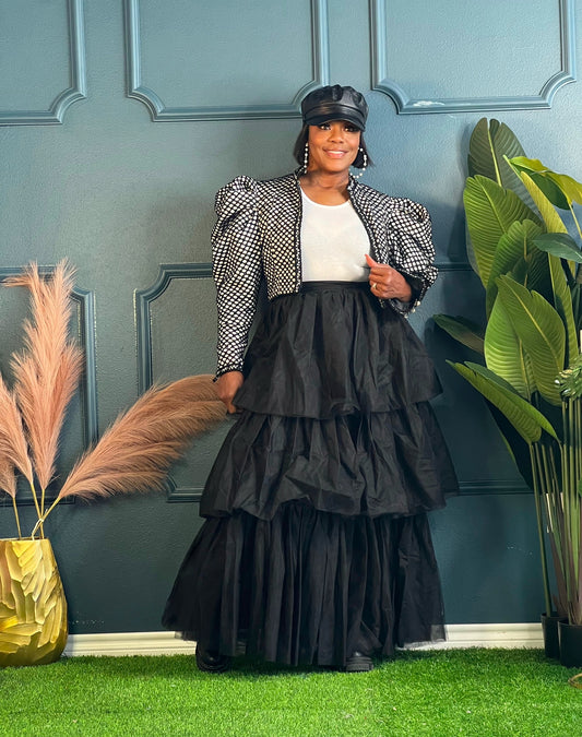 Birthday Collection Black Tulle Skirt (Online only)