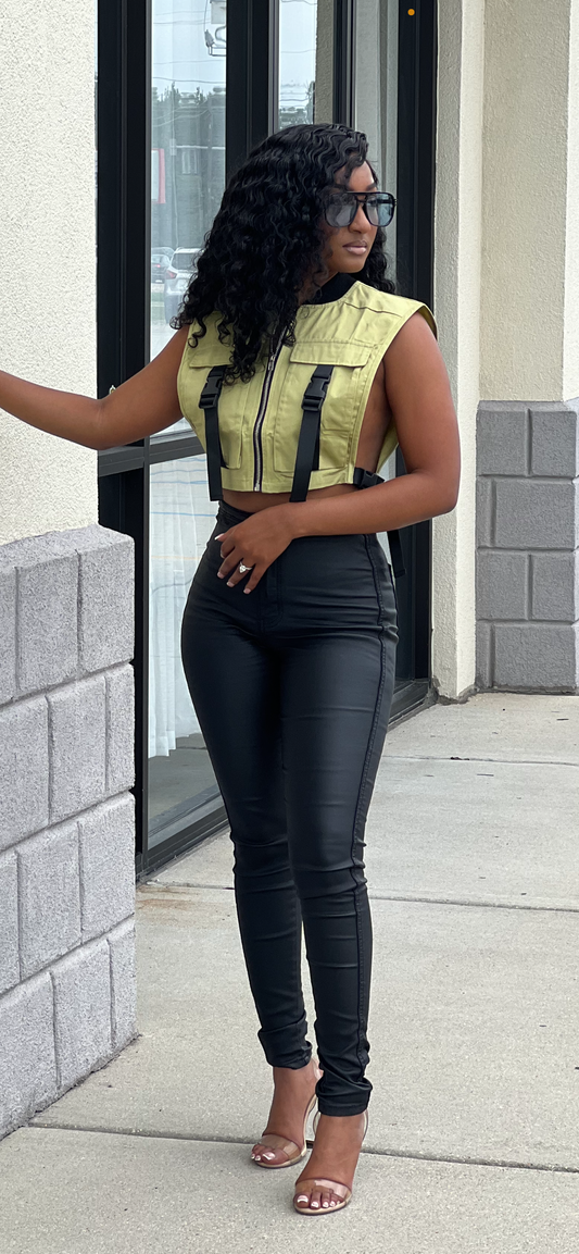 Green Soldier Vest Top