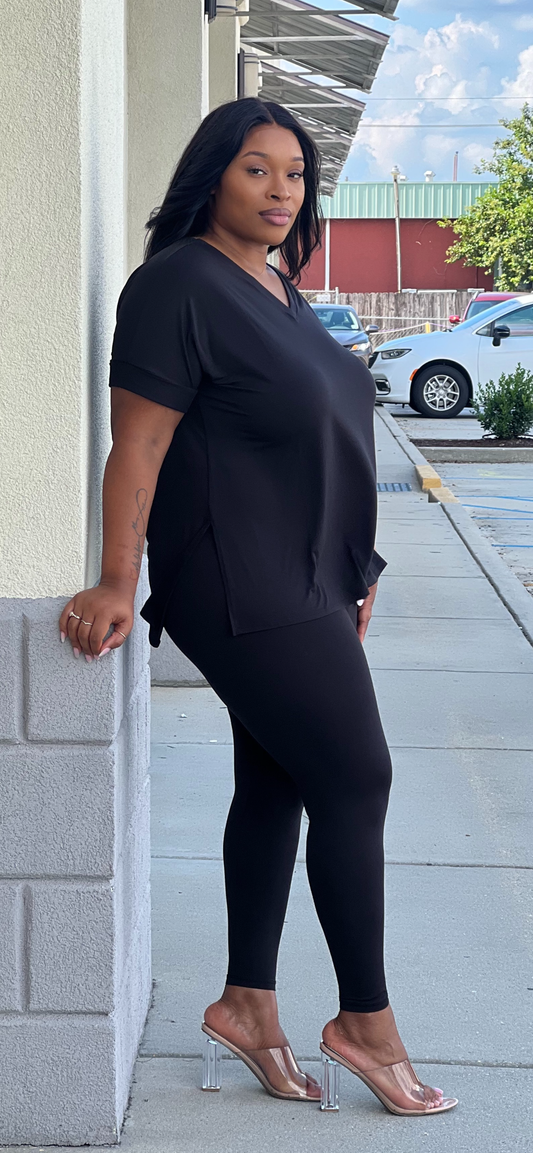 Spring Comfy Set-Black